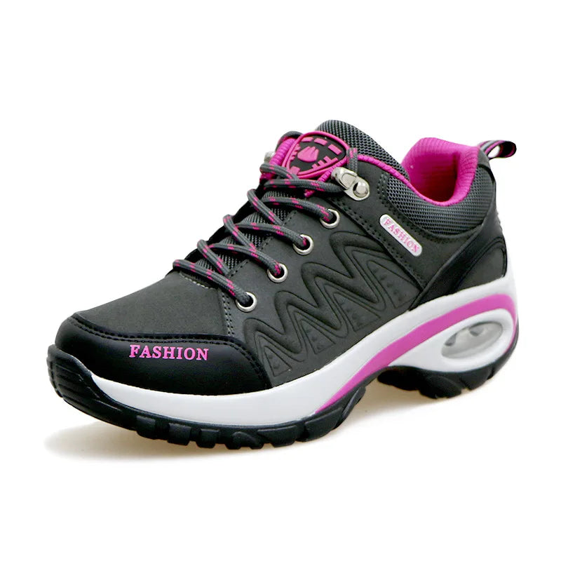 Women Sports Shoes Platform Sneakers Fashion Outdoor Hiking Non-Slip Casual Shoes Low Top Running Shoes Women Footwear - EUFASHIONBAGS