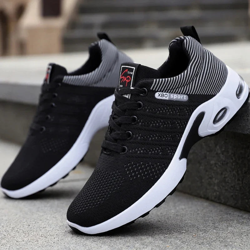 Men's Running Shoes Spring Low Cut Casual Outdoor Walking Shoes Soft Soled Breathable Anti Slip New Sports Shoes for Men - EUFASHIONBAGS