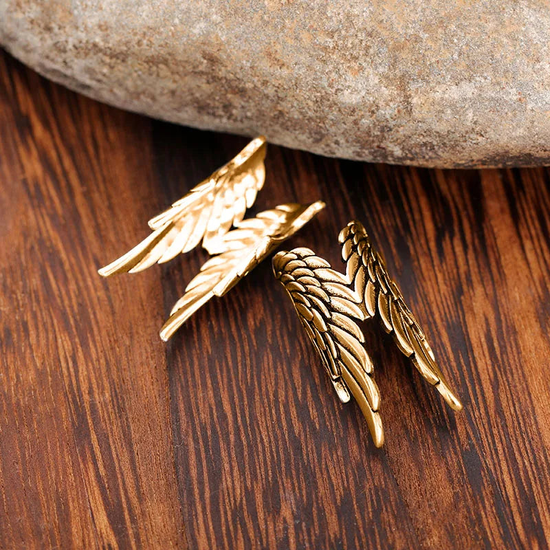 Personality Wing Clip Earrings for Women Non-piercing Ear Cuffs Hip Hop Girls Accessories Unique Gift Statement Jewelry