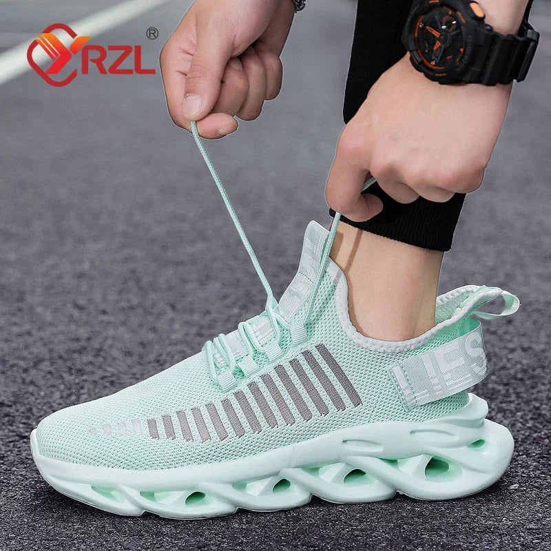 Men Shoes Comfortable Sneakers Womoen Breathable Couple Running Shoes Mesh Tenis Sport Shoes Size 36-46 Waling Sneakers Men - EUFASHIONBAGS