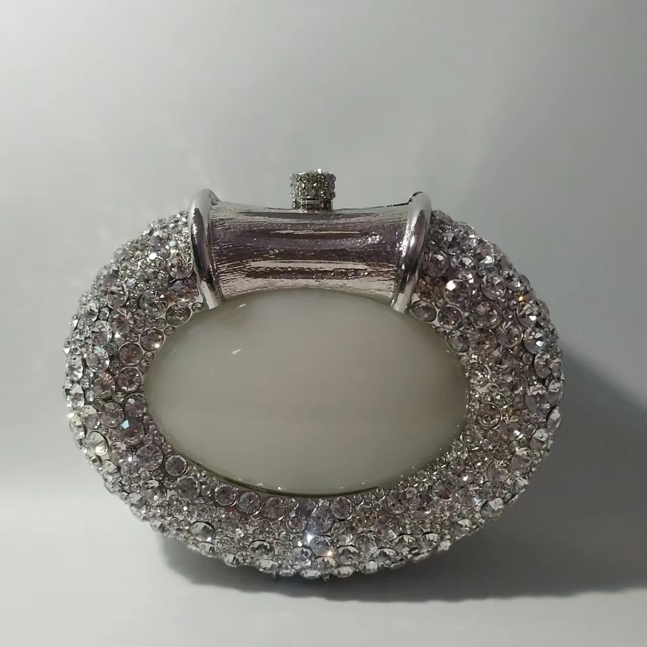 Lady Crystals Evening Clutch Purse Stones Minaudiere Gems Evening Bags Bridal Wedding Rhinestones Handbag Party Purses