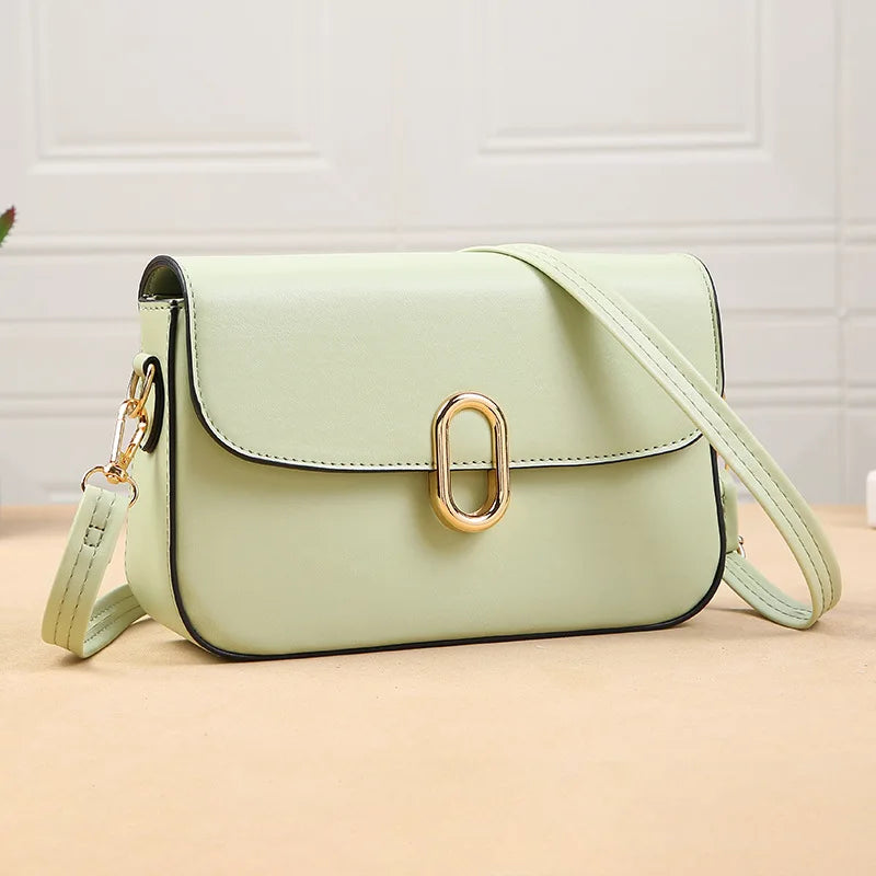 Women's Shoulder Bag PU Leather Fashion Trend Girl's Crossbody Bags ins Adjustable Shoulder Straps Women Messenger Bag