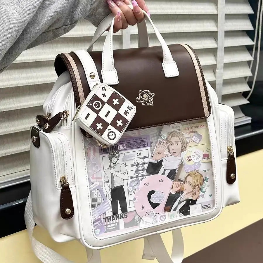 Vintage Aesthetic Ita Bags Female JK Uniform Large Students Women Backpacks New in Harajuku College Bolso Mujer