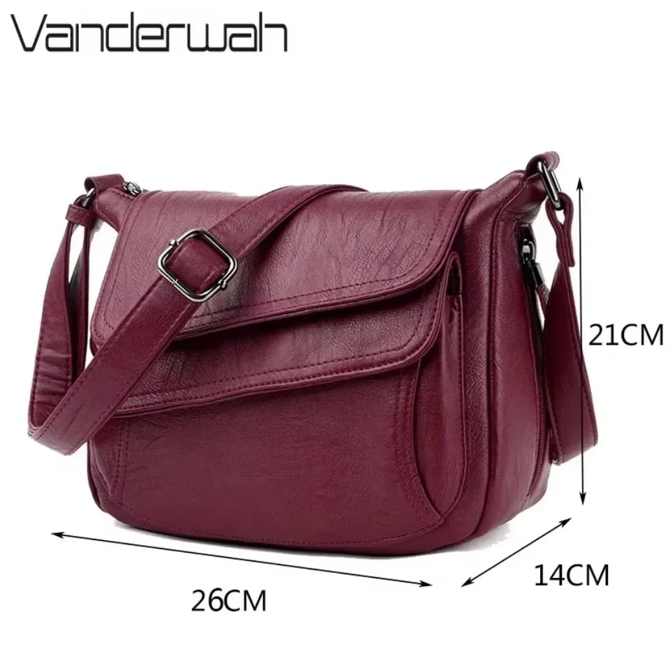 Soft Leather Luxury Purses and Handbags Women Bags Designer Women Shoulder Crossbody Bags