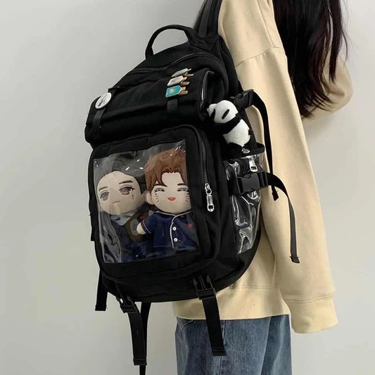 Fashion Women Backpacks 2024 Trend New Design JK Uniform Ita Bags Large Harajuku College Students Mochilas