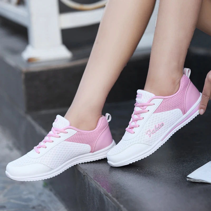 Sneakers Women Plus Size Women Casual Shoes Outdoor Chunky Sneakers Trainers Platform Sneakers Flat Mujer Shoes Woman - EUFASHIONBAGS