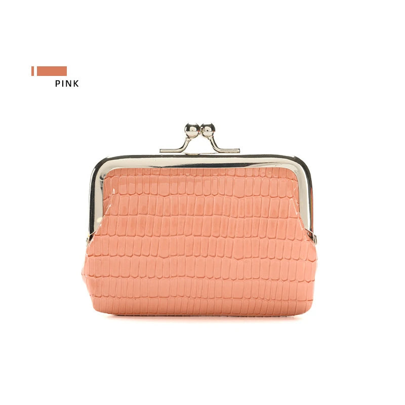 Vintage Wallet for Women New Crocodile Texture Mini Coin Card Holder Bag Small Wallets Female Handbags