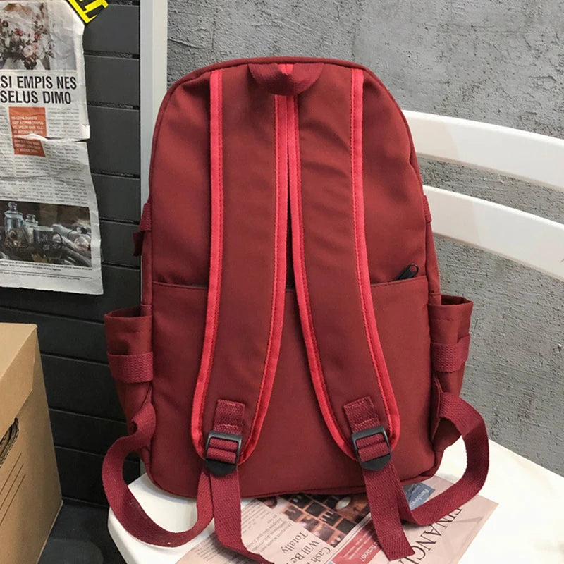 New Waterproof Backpack Girls and Boys School Bag Women's and Men's Anti Theft Mochila Fashion Unisex Back to School Backpacks