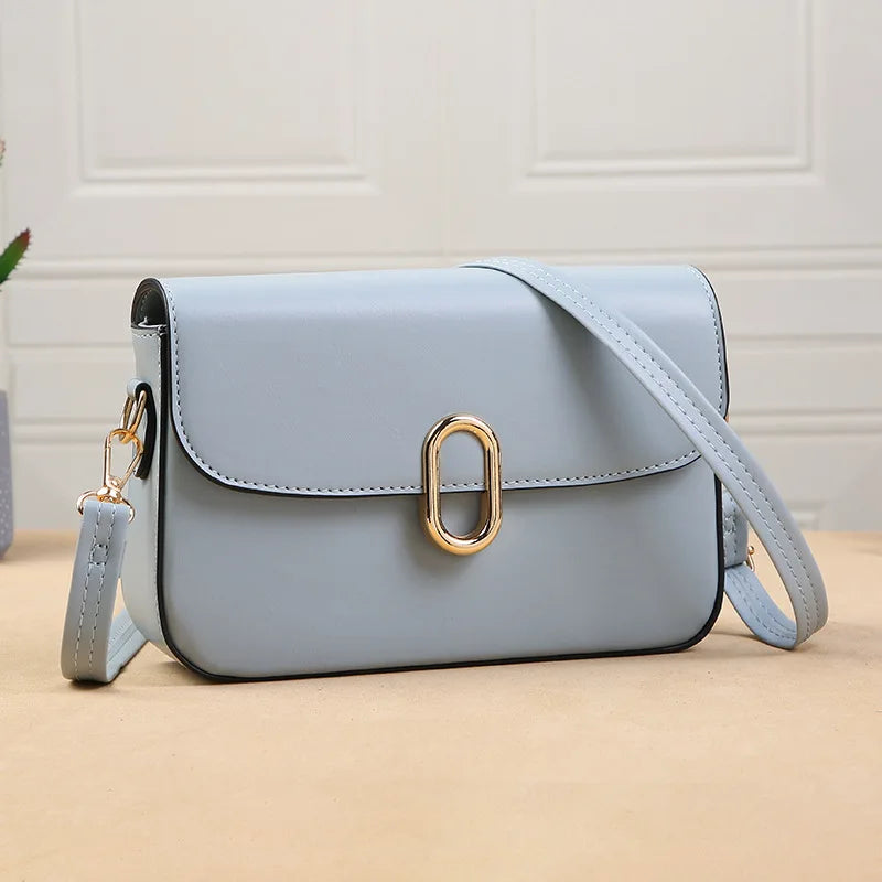 Women's Crossbody Bag 2024 New PU Leather Women Shoulder Bags Fashion Light-weight Mobile Phone Wallet Storage Female Flap Bag