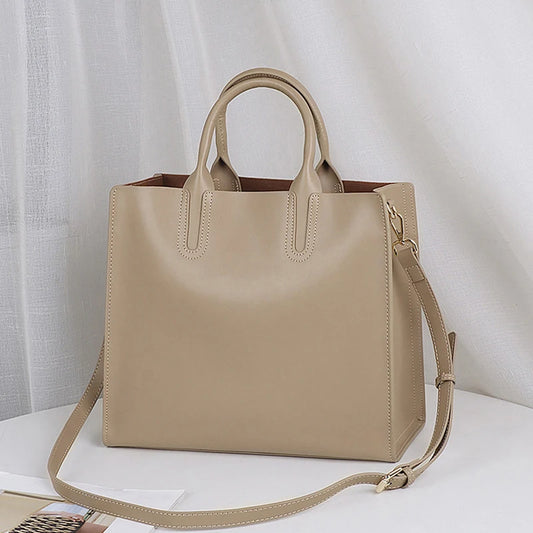 Luxury Handbags Women Bags Designer Leather Cowhide Leather Shoulder Bag Women Tote bags