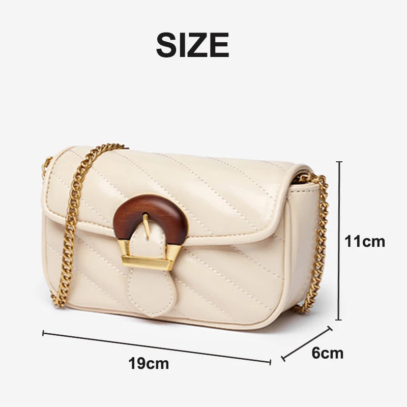 Women's Chain Bag New Luxury Designer Girls Square Bags Fashion Small Crossbody Shoulder Bag Female Handbag