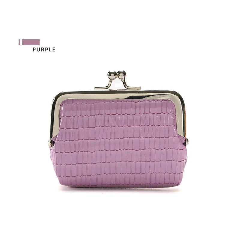 Vintage Wallet for Women New Crocodile Texture Mini Coin Card Holder Bag Small Wallets Female Handbags