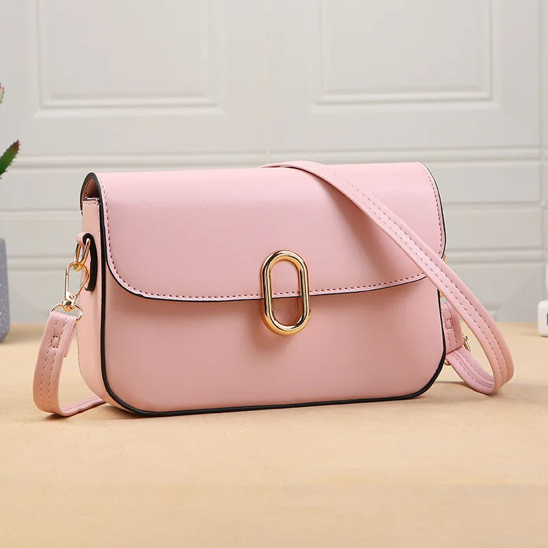 Women's Crossbody Bag 2024 New PU Leather Women Shoulder Bags Fashion Light-weight Mobile Phone Wallet Storage Female Flap Bag