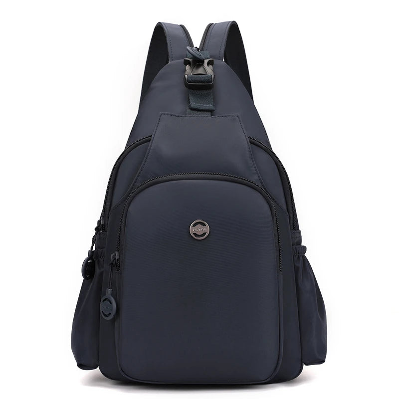 Authentic Mew Women's Multi-functional Mini Backpack Fashion Chest Bag Travel Lightweight Crossbody Bag