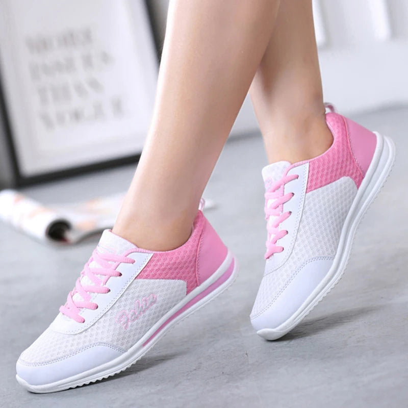 Sneakers Women Plus Size Women Casual Shoes Outdoor Chunky Sneakers Trainers Platform Sneakers Flat Mujer Shoes Woman - EUFASHIONBAGS