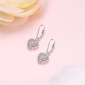 Celtic Knot Heart Dangle Earrings Creative New Love Accessories for Women Daily Wear Fashion Versatile Jewelry Drop Ship