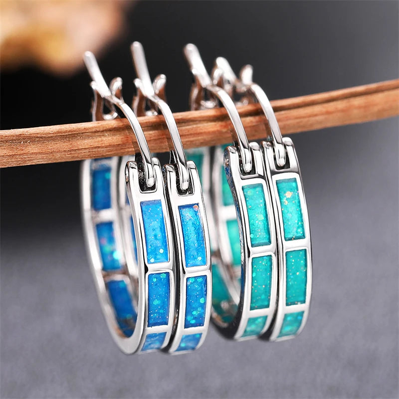 Fashion Hoop Earrings Female Low-key Versatile Ear Loop Accessories Simple Stylish Daily Wearable Jewelry