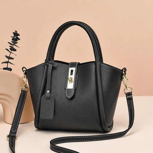 New Women's Tote Bag High Quality PU Leather Women Shoulder Bag Large Elegant Design Fashion Crossbody Bags