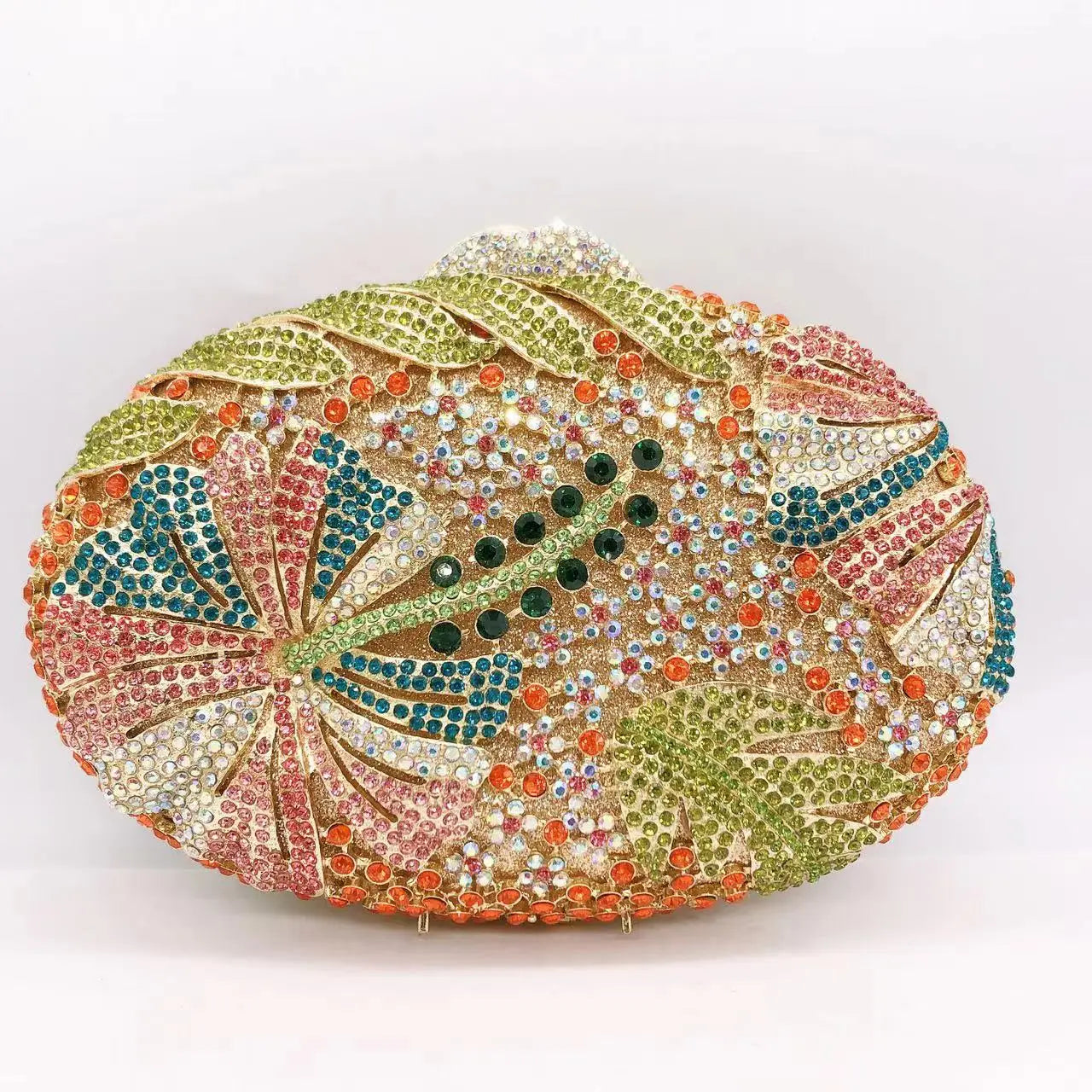 Blue/Yellow/White Multicolored Diamond Crystal Clutch Rhinestone Women Clutches High Quality Phone Wallet Best  Party Purse Bag