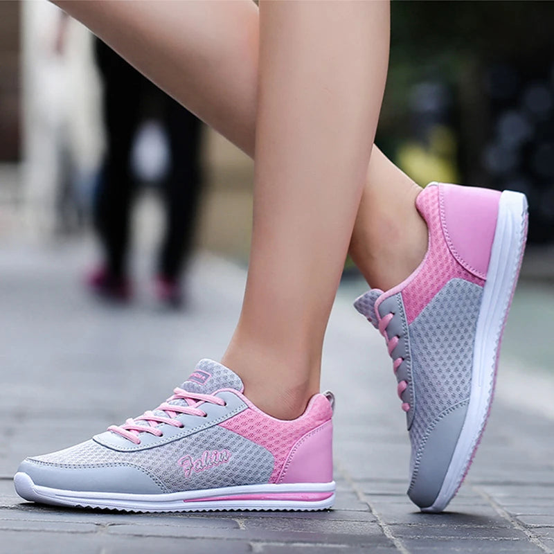 Sneakers Women Plus Size Women Casual Shoes Outdoor Chunky Sneakers Trainers Platform Sneakers Flat Mujer Shoes Woman - EUFASHIONBAGS