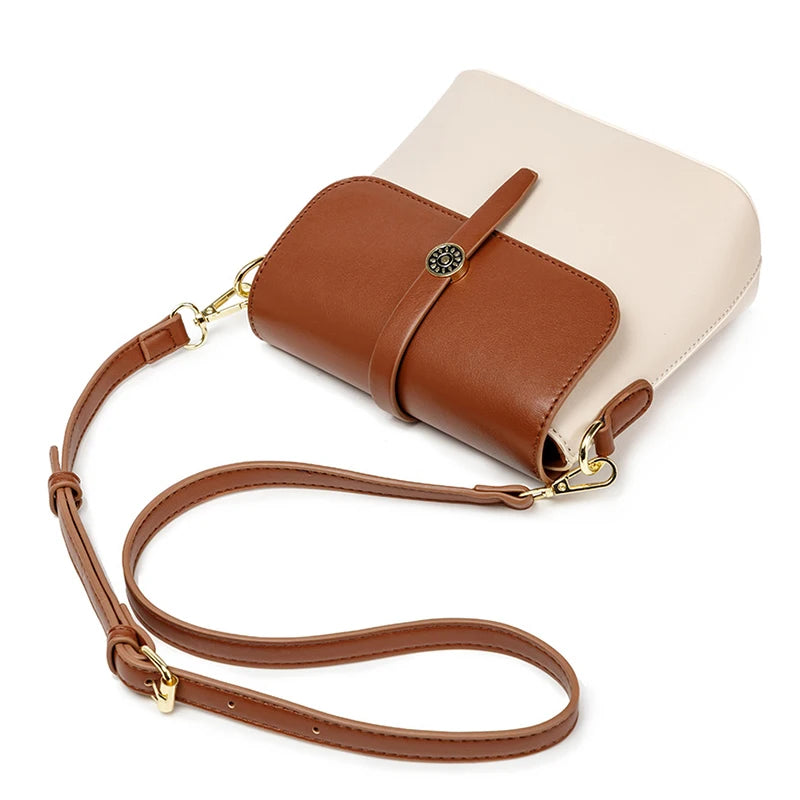 Genuine Leather Women Shoulder Bag New Fashion Cowhide Women's Crossbody Bag