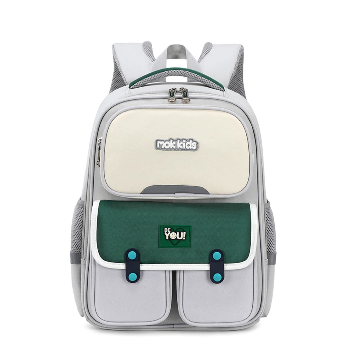 School Bag New Spine Relief Lightweight Backpack Cute Multipocket Book Bag Children Back to School