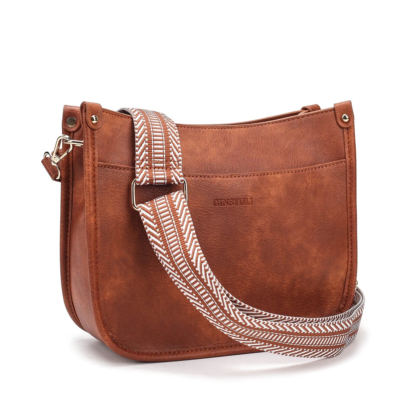 New Women's Shoulder Bag PU Leather Casual Female  Crossbody Bags Vintage Style Luxury Women Handbag