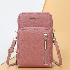 Women's Handbags PU Leather Shoulder Bags Ladies Large Messenger Bags Solid Casual Crossbody Bags for Women Phone Purse