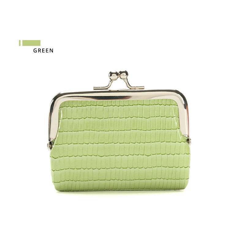 Vintage Wallet for Women New Crocodile Texture Mini Coin Card Holder Bag Small Wallets Female Handbags