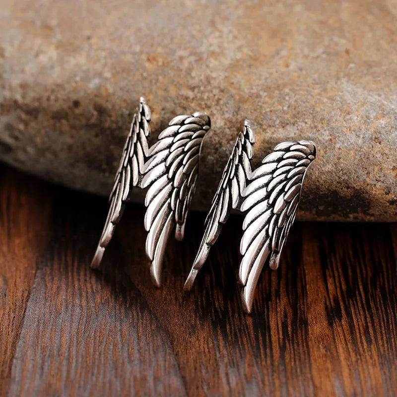 Personality Wing Clip Earrings for Women Non-piercing Ear Cuffs Hip Hop Girls Accessories Unique Gift Statement Jewelry