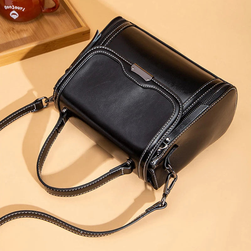 New Women's Tote Bag Vintage Luxury Shoulder Crossbody Bag High Quality Adjustable Two Shoulder Straps Women Handbags