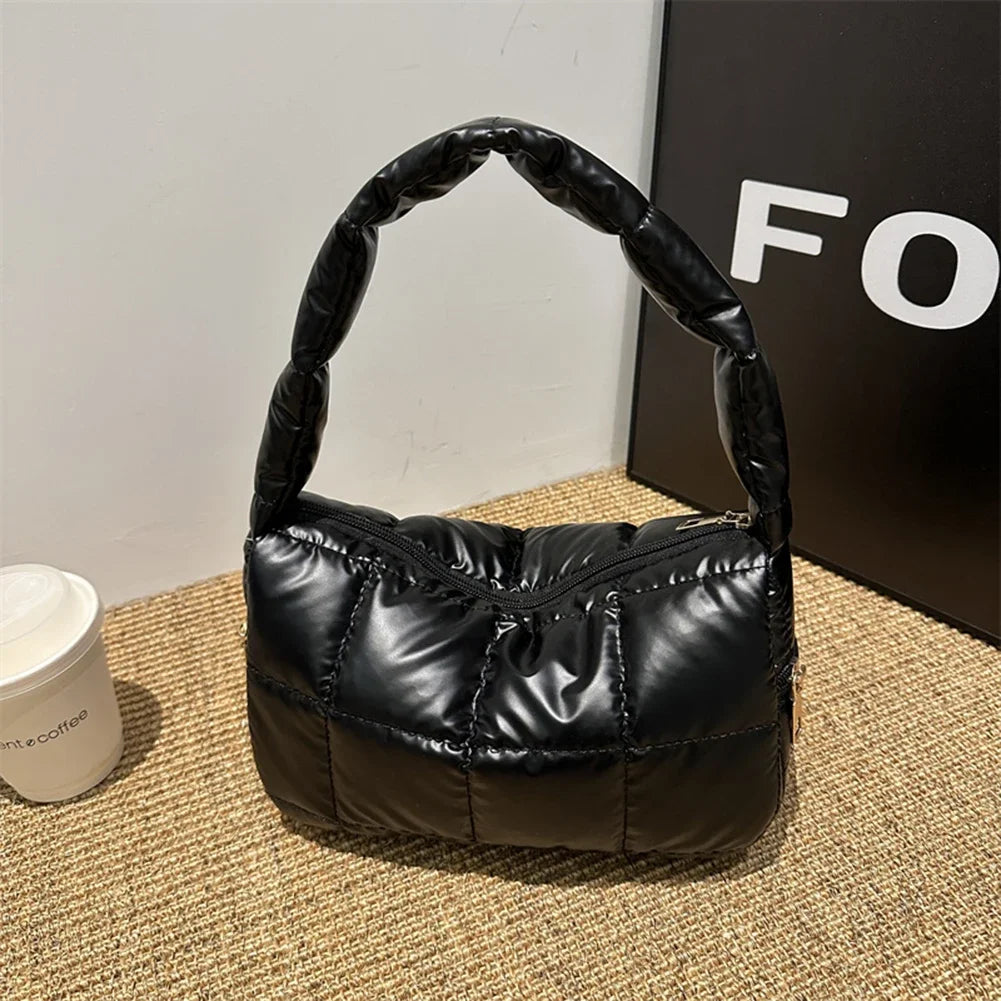 Trendy Luxury Designer Handbag for Women Diamond Lattice Shoulder Hobo Bag Quilted Underarm Bag Stylish Clutch Top Handle Bag