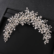 Cargar imagen en el visor de la galería, Crystal Rhinestone Bridal Wedding Headbands Tiaras Hairbands For Women Bride Bridal Wedding Hair Accessories Jewelry Band Gift