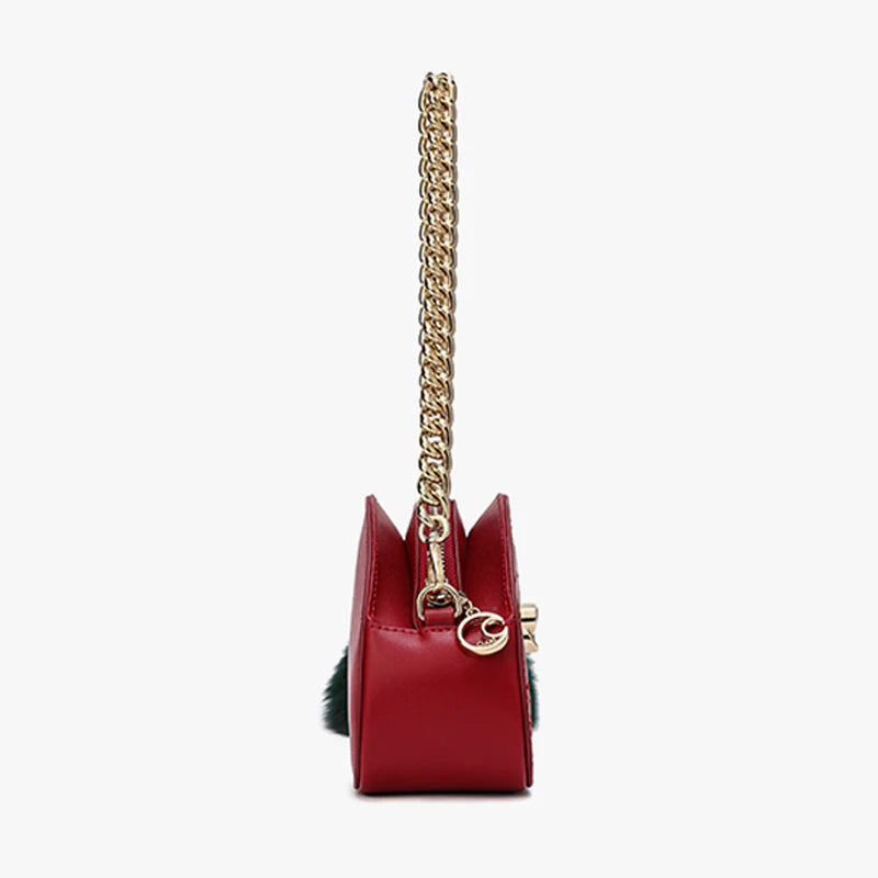 Luxury designer women's bag Large capacity shoulder bags Girl gift Genuine leather bag women's handbag Red - EUFASHIONBAGS