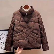 Load image into Gallery viewer, Women Jacket 2024 New Autumn Winter Parkas Female Light Thin Down Cotton Coat Femme Casual Short Warm Basic Outerwear Ladies Top