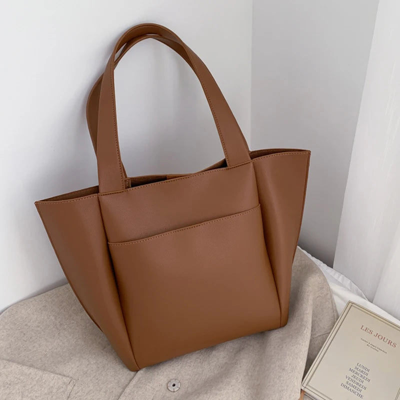 Women's Fashion Pattern Design Tote Bags Large pu Leather Waterproof Shoulder Handbag Female Brand Shopping Bag Purse - EUFASHIONBAGS