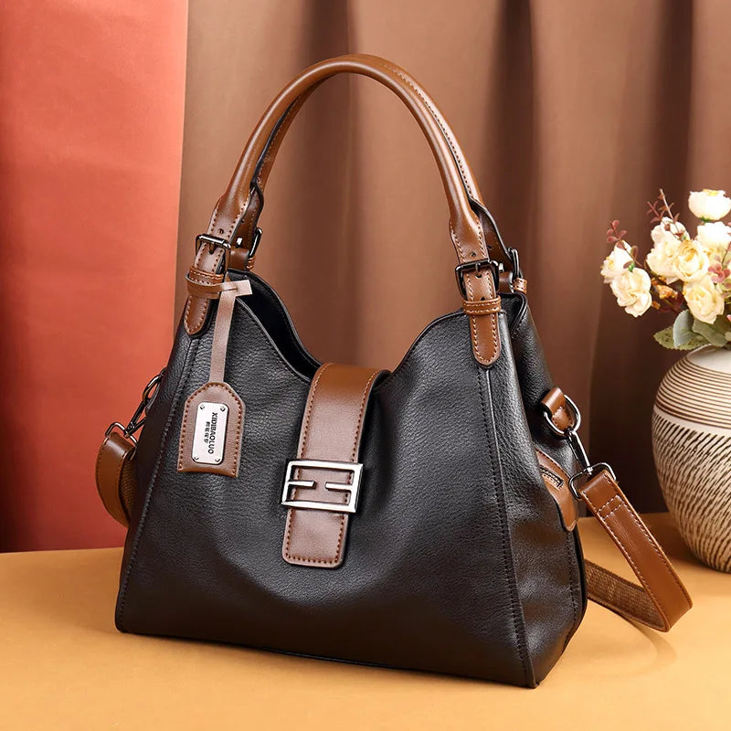 Retro Style Women Tote Bag Fashion Women's Handbag Large Capacity High Quality Female Shoulder Crossbody Bags