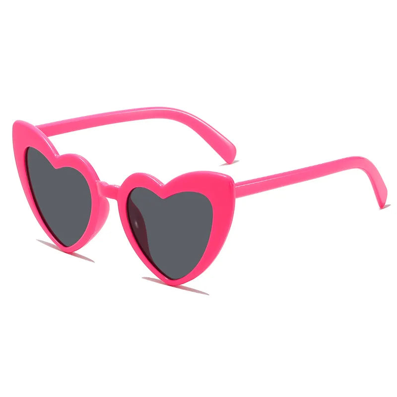 New European and American Girl Love Sunglasses Beach Peach Heart Birthday Photo Cross border Fashion Sunglasses - EUFASHIONBAGS