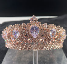 画像をギャラリービューアに読み込む, New Bling Wedding Crown Diadem Tiara With Zirconia Crystal Woman Tiaras and Crowns For Pageant Party