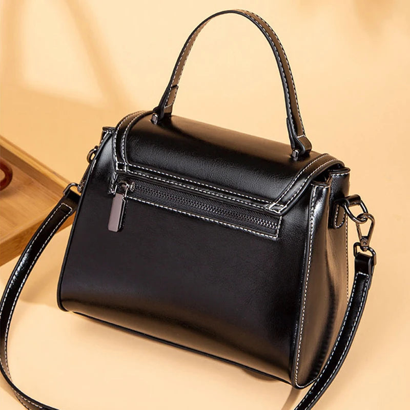 New Women's Tote Bag Vintage Luxury Shoulder Crossbody Bag High Quality Adjustable Two Shoulder Straps Women Handbags