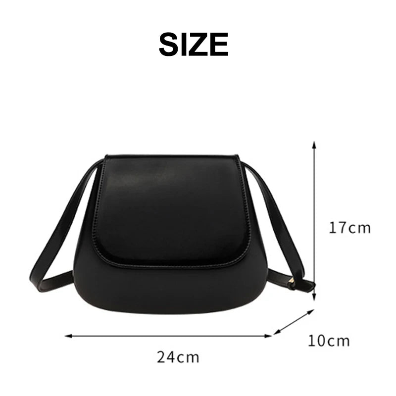 Fashion Trend Women's Bag Luxury Designer Crossbody Bag PU Leather Vintage Women Shoulder Bag