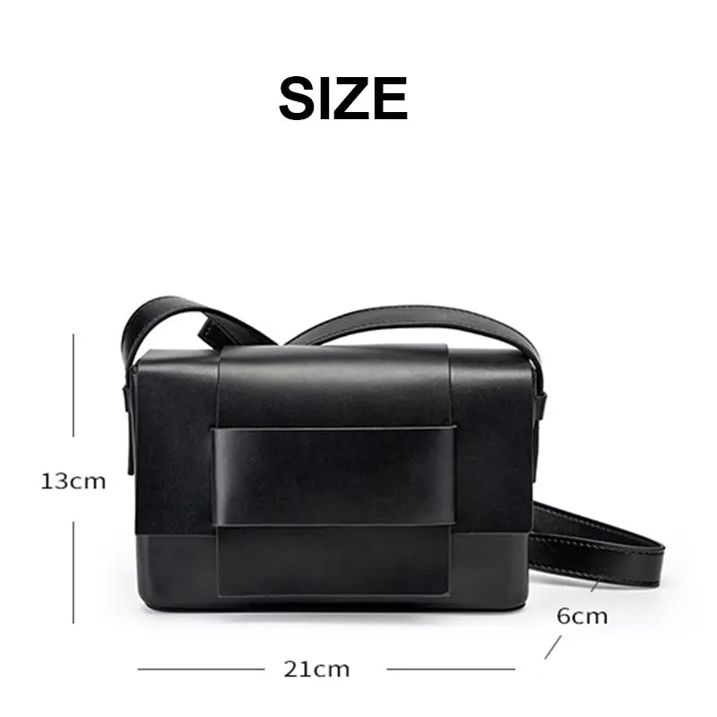 Fashion Women's Crossbody Bag High Quality Cowhide Luxury Designer Women Shoulder Bags Genuine Leather Messenger Bag