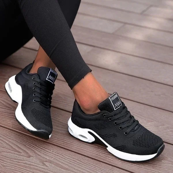 Women Running Shoes Breathable Casual Shoes Outdoor Light Weight White Tenis Sports Shoes Casual Walking Sneakers for Wamen - EUFASHIONBAGS