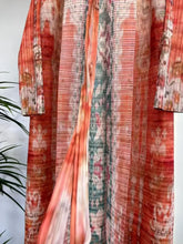 Carica l&#39;immagine nel visualizzatore di Gallery, YUDX Miyake Pleated Vintage Printed Turn-down Collar Long Sleeve Mix Women Coat Woman Winter 2024 New Dubai Style Plus Size Coat