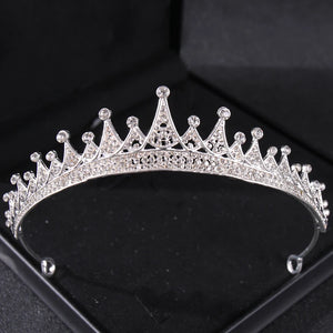 Crystal Wedding Tiaras And Crowns Rhinestone Princess Diadem Bridal Wedding Hair Accessories Jewelry Crown Tiara For Women Bride