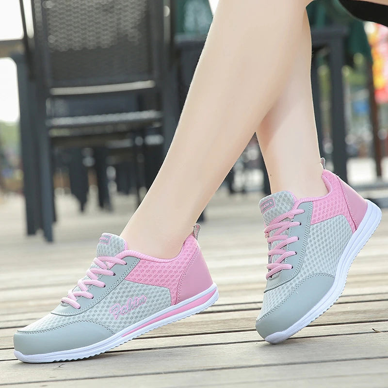 Sneakers Women Plus Size Women Casual Shoes Outdoor Chunky Sneakers Trainers Platform Sneakers Flat Mujer Shoes Woman - EUFASHIONBAGS