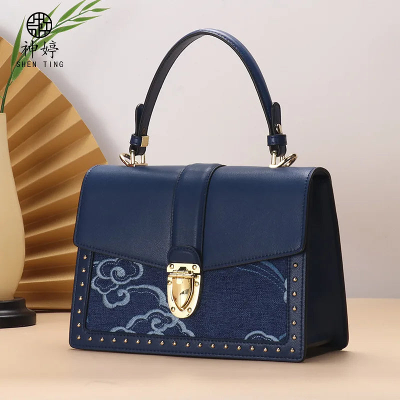 Luxury Designer Genuine Leather Female Bag High-quality Women's Bag Real Cowhide Leather Bag Handbags For Women Bags - EUFASHIONBAGS