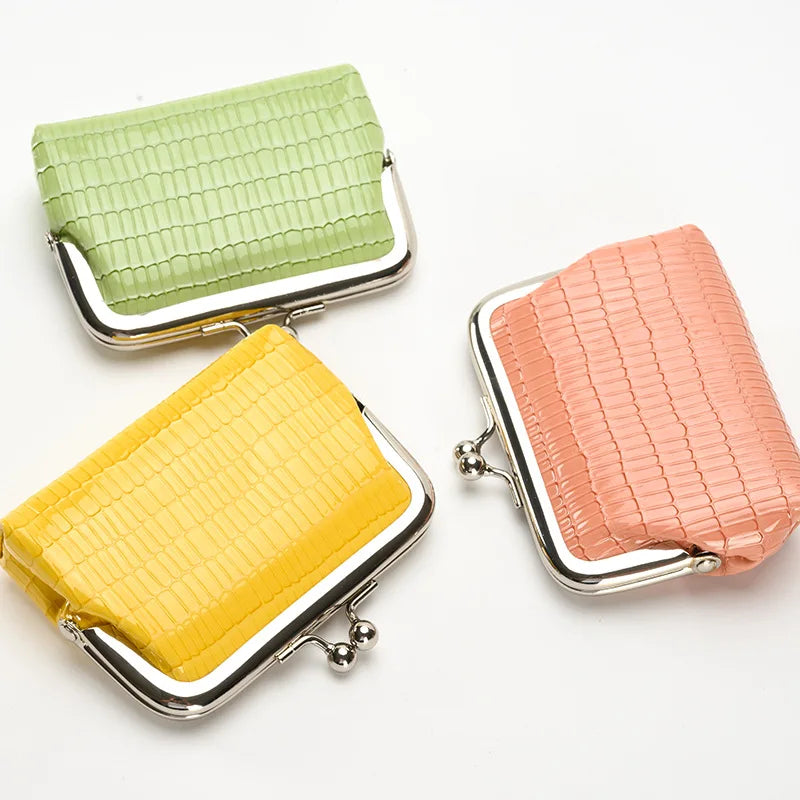 Vintage Wallet for Women New Crocodile Texture Mini Coin Card Holder Bag Small Wallets Female Handbags