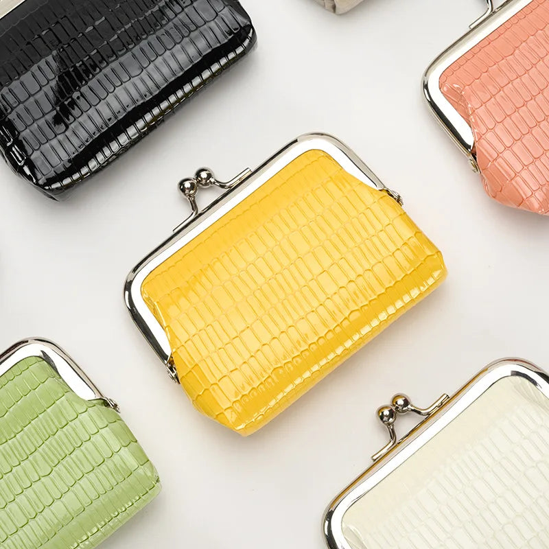 Vintage Wallet for Women New Crocodile Texture Mini Coin Card Holder Bag Small Wallets Female Handbags