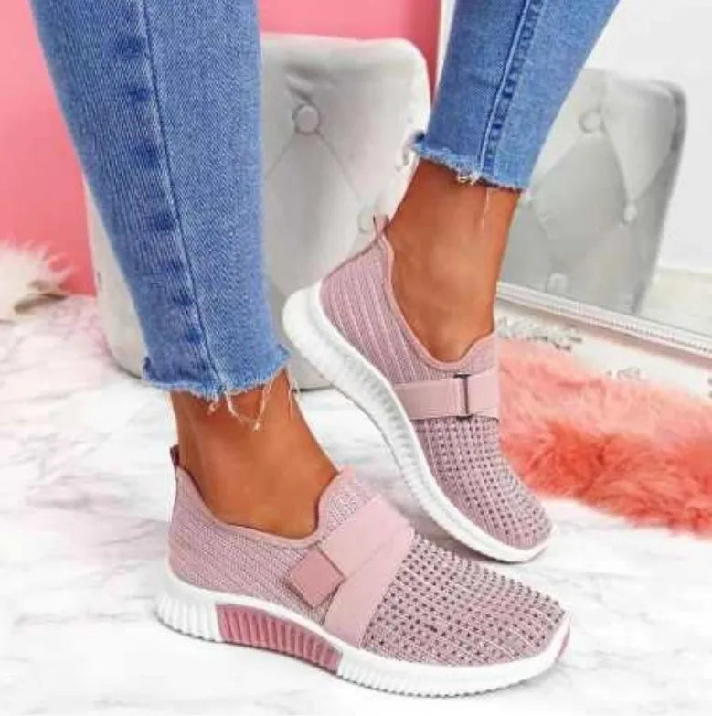 Women New Fashion Casual Shoes Summer Popular Women's Shoes Casual Designer Breathable Casual Sneakers Women's Shoes on Offer - EUFASHIONBAGS